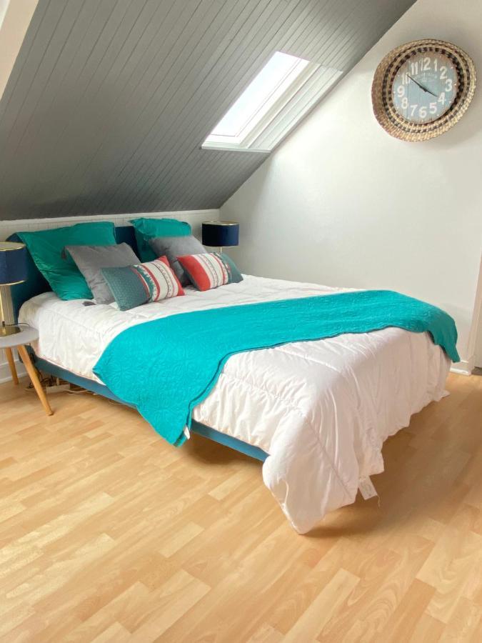 Agreable Cocon Sous Les Toits - Parking - Wifi Lägenhet Pleneuf-Val-Andre Exteriör bild