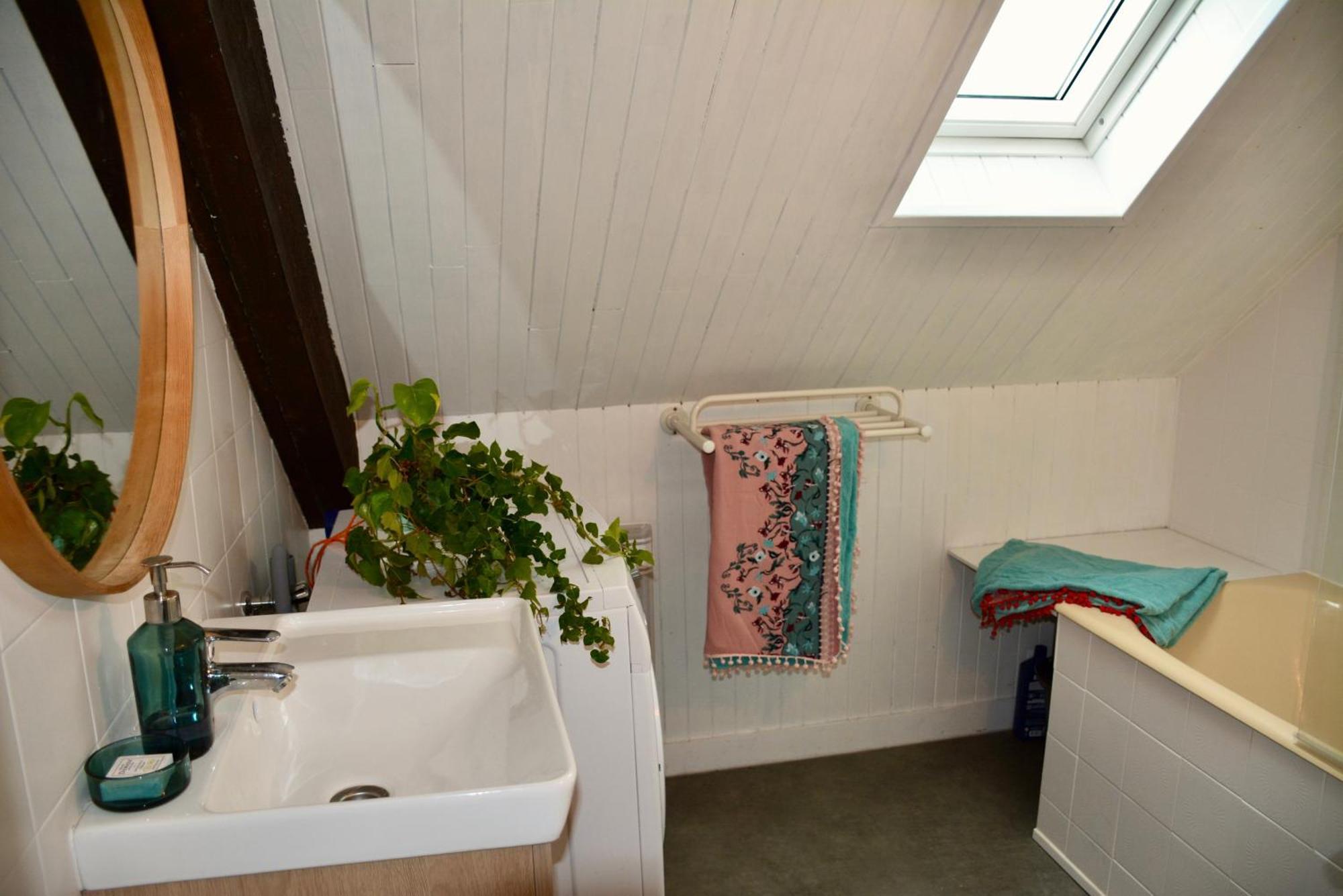Agreable Cocon Sous Les Toits - Parking - Wifi Lägenhet Pleneuf-Val-Andre Exteriör bild
